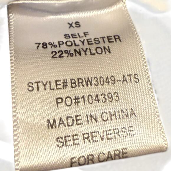 Altar'd State Annie Bow Sweater Baby Blue and Cream Oversized XS - Picture 7 of 8